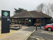 The building as a Starbucks