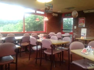 The interior of Alwalton Little Chef in 2015