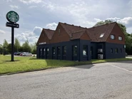 The building as a Starbucks