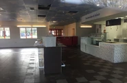 The stripped out Little Chef/EG Diner in March 2019
