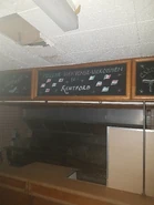 Inside the former Little Chef at Kentford South in 2019! The chalkboards still feature some specials!