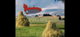 Hay field