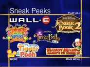 Sneak Peeks menu page 1