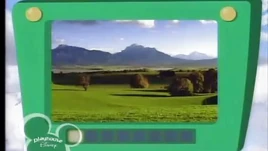 Screen view of the french alps