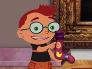 Leo and the silly sock