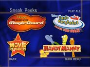 Sneak Peeks menu page 2