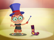 Ringmaster Leo and his Silly Sock