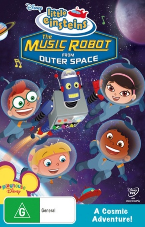 The Music Robot From Outer Space Dvd Little Einsteins Wiki Fandom
