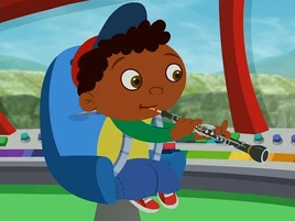 Quincy playing english horn