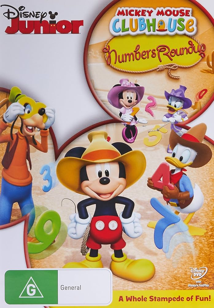Mickey's Numbers Roundup / [DVD](品)