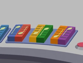 Rocket's Music Note Buttons