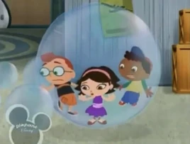 Musical Bubble Blown Away