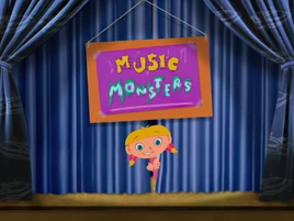Music Monsters Title Card