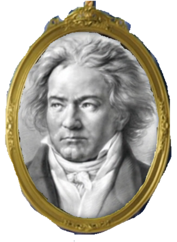 Ludwig van Beethoven, Pyotr Il'yich Tchaikovsky, Johann Sebastian