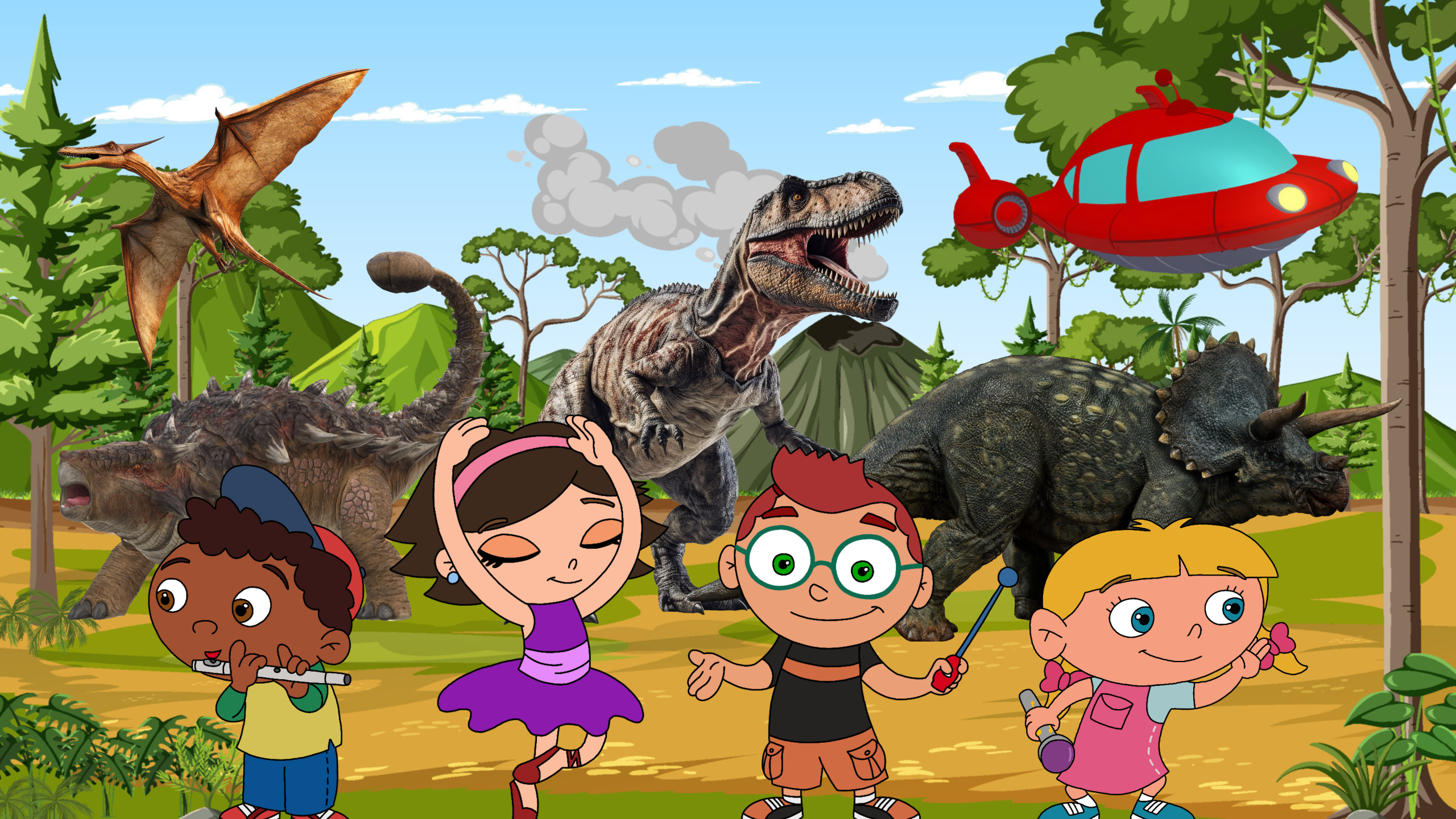 Little Einsteins Quincy And The Instrument Dinosaurs