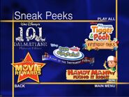 Sneak peeks menu page 2