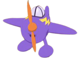 Purple toy plane store