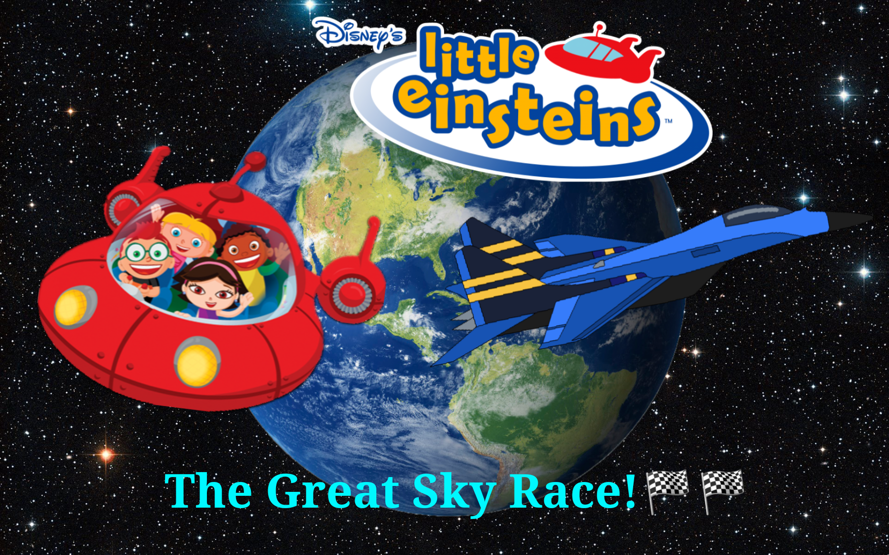 little einsteins the great sky race rematch