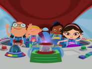 Little Einsteins flying Super Fast with Silly Sock