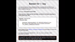 Banned on Roblox For 7 Days cause i Uploaded a shirt - Platform