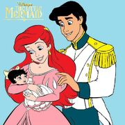 Ariel eric and baby melody