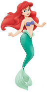Ariel ("The Little Mermaid") ("The Little Mermaid (TV series)") (The Little Mermaid II: Return To The Sea) ("The Little Mermaid: Ariel's Beginning")