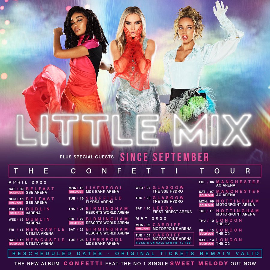 samlet set matron ozon Confetti Tour | Little Mix Wiki | Fandom