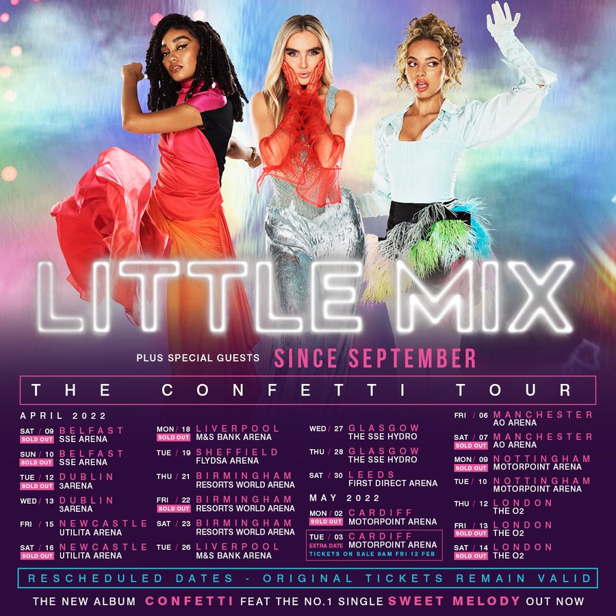 Confetti Tour Little Mix Wiki Fandom