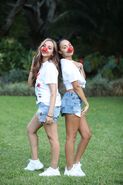 Jade and Leigh-Anne for Red Nose Day 2019 (7)