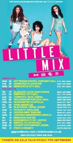 little mix dna tour setlist