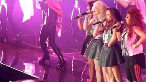 Little Mix singing You've got the Love- The X Factor tour 2012- Manchester