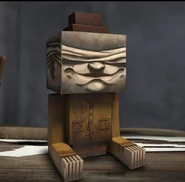 Сторож в собранном виде.