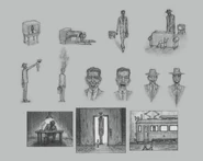 Зарисовки Худого человека.