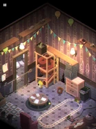 VLN.Игровая комната.png (6,57 МБ) Девочка и Ном скатились с горки (на заднем плане видно рисунок семи Номов на стене)