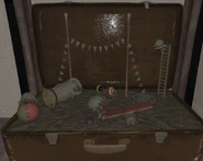 Mite diorama in the Vault of Curiosities.