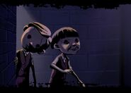 Two Bullies searching for the Fat Kid.