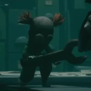 AloneWrench.jpg (37 KB) Alone holding her wrench while crouching, something that cannot be done in the final game.