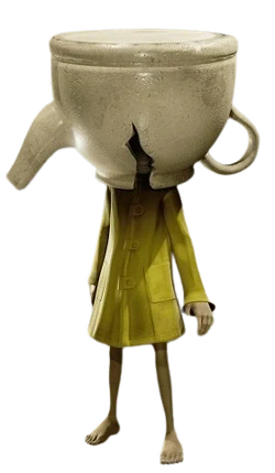 Upsidedown Teapot mask