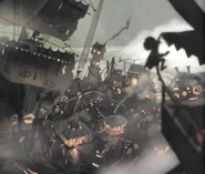 Ранний концепт-арт общего вида Карнавала.