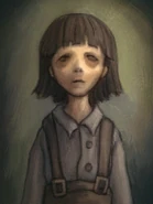 Портрет мальчика, который появляется в DLC Тайны Чрева.