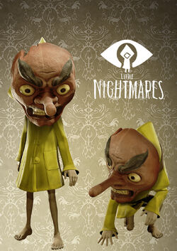 Little Nightmares - Fox Mask on