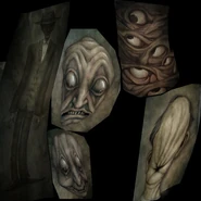 Портрет ранней версии Худого человека из Чёрной башни.