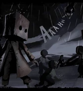 The kids and Mono witness a child getting abducted.