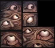 Портреты Стен из плоти, которые появляются в DLC Тайны Чрева.