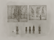 Concept Art depicting the Shadow Kids