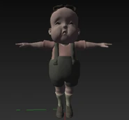 Модель толстого ребёнка в файлах игры.