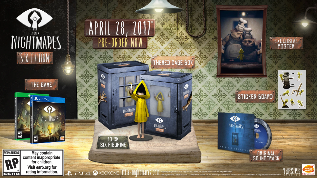 Two special editions for Little Nightmares 2 have been revealed