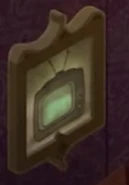 Картина с изображением телевизора.