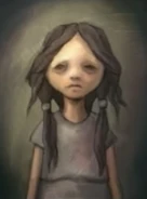Портрет девочки, который появляется в DLC Тайны Чрева.