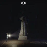 One of the many statues.